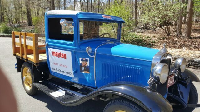 1931 Blue Ford Model A wide body