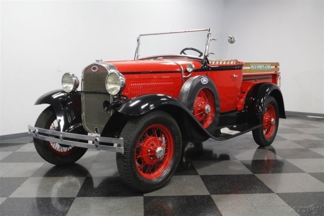 1931 Red Ford Model A