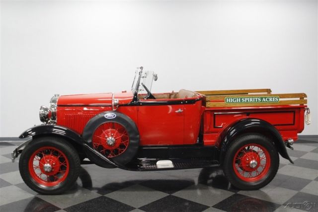1931 Red Ford Model A