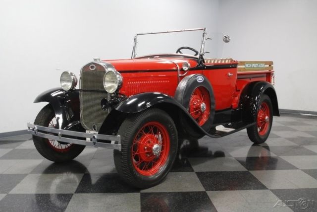 1931 Red Ford Model A