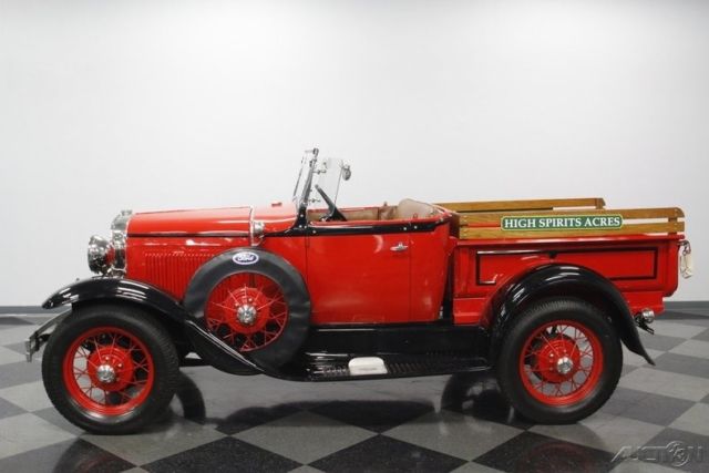 1931 Red Ford Model A