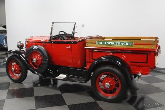 1931 Red Ford Model A