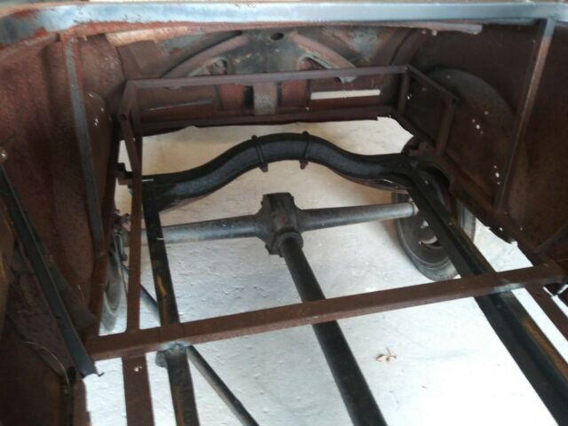 1931 Black Ford Model A Coupe