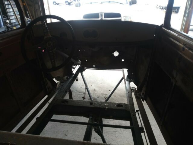 1931 Black Ford Model A Coupe