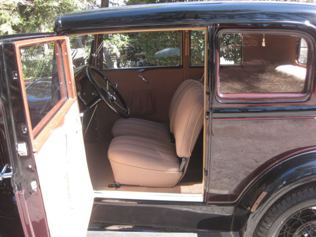 1931 Ford Maroon Ford Model A