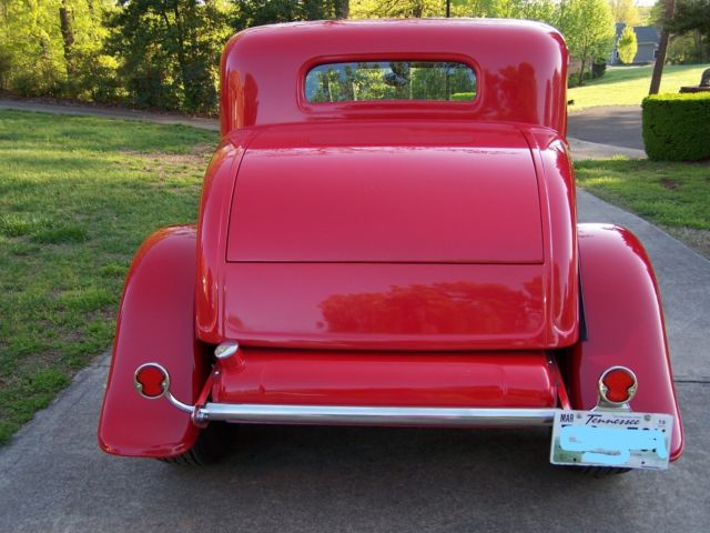 1932 Red Ford Model A Coupe