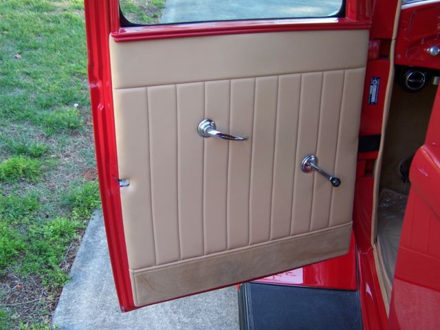 1932 Red Ford Model A Coupe