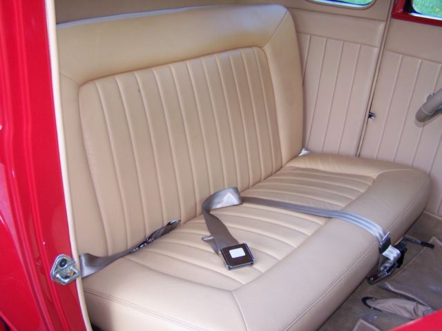 1932 Red Ford Model A Coupe