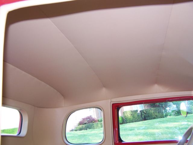 1932 Red Ford Model A Coupe