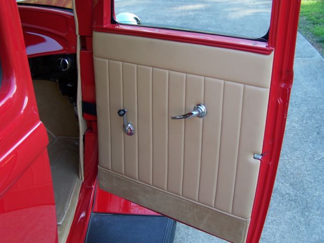 1932 Red Ford Model A Coupe