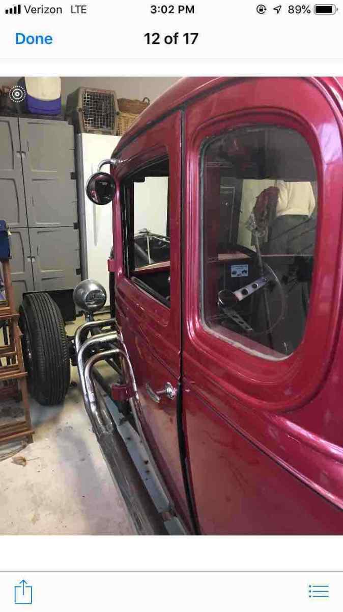 1932 Red Chevrolet 2 Door