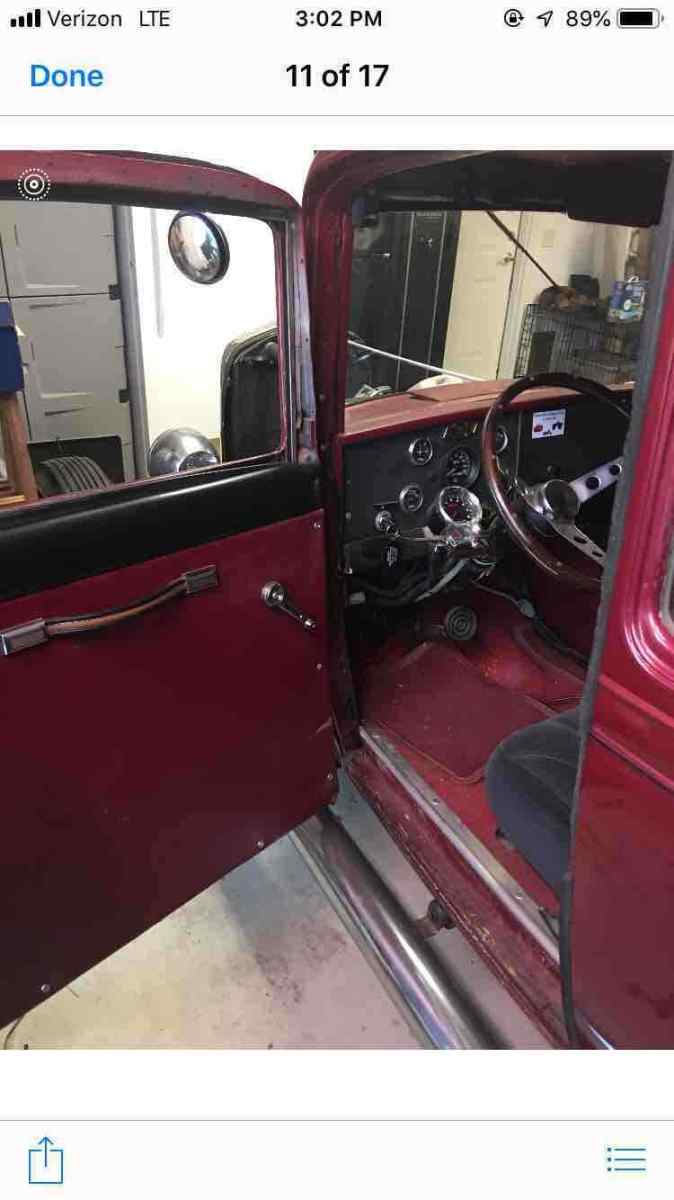 1932 Red Chevrolet 2 Door