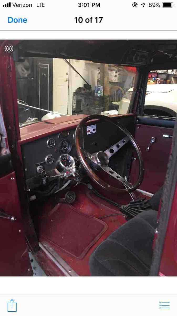 1932 Red Chevrolet 2 Door