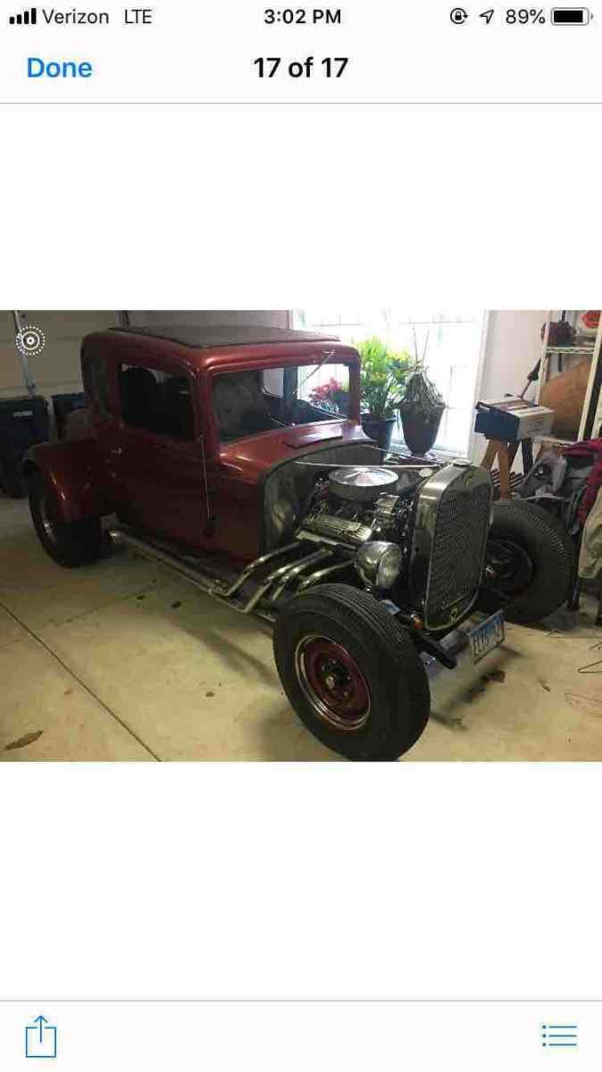 1932 Red Chevrolet 2 Door