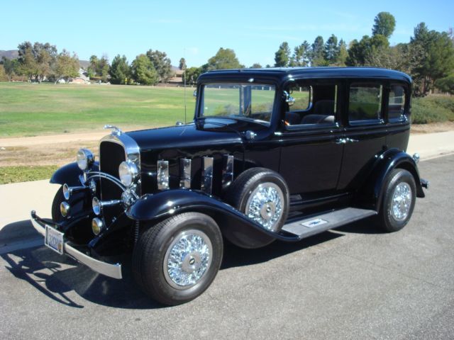 1932 Black Chevrolet Confederate 4 Door Sedan