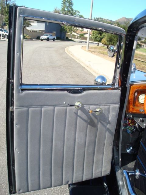 1932 Black Chevrolet Confederate 4 Door Sedan