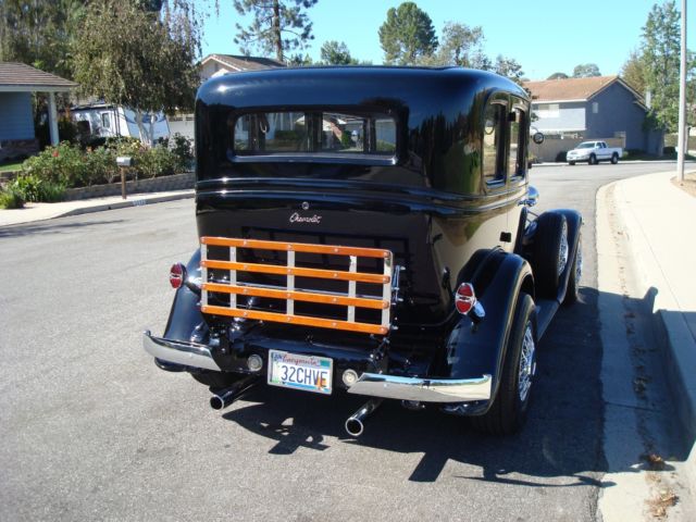 1932 Black Chevrolet Confederate 4 Door Sedan