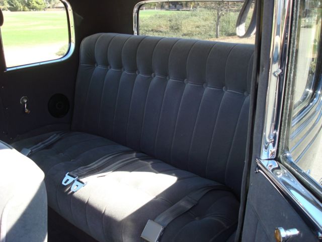 1932 Black Chevrolet Confederate 4 Door Sedan