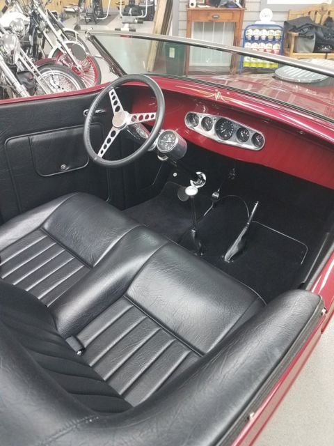 1932 Burgundy Ford Other Pickups ROADSTER PICKUP