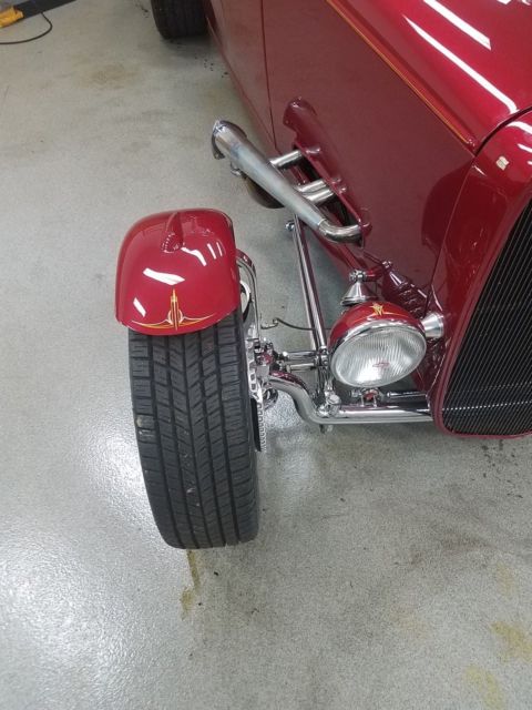 1932 Burgundy Ford Other Pickups ROADSTER PICKUP