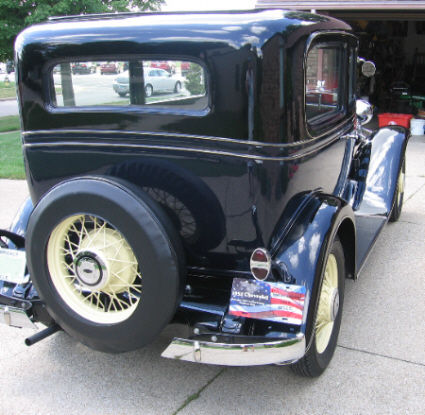 1932 Navy and Black Chevrolet Other 2 door sedan