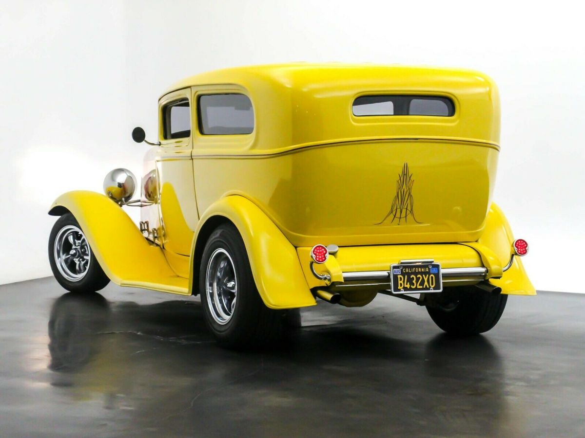 1932 Yellow Ford TUDOR Sedan