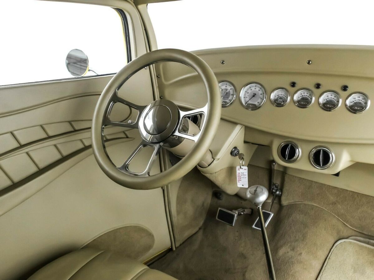 1932 Yellow Ford TUDOR Sedan