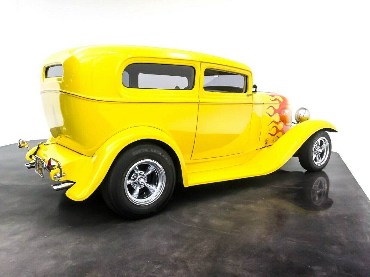 1932 Yellow Ford TUDOR Sedan