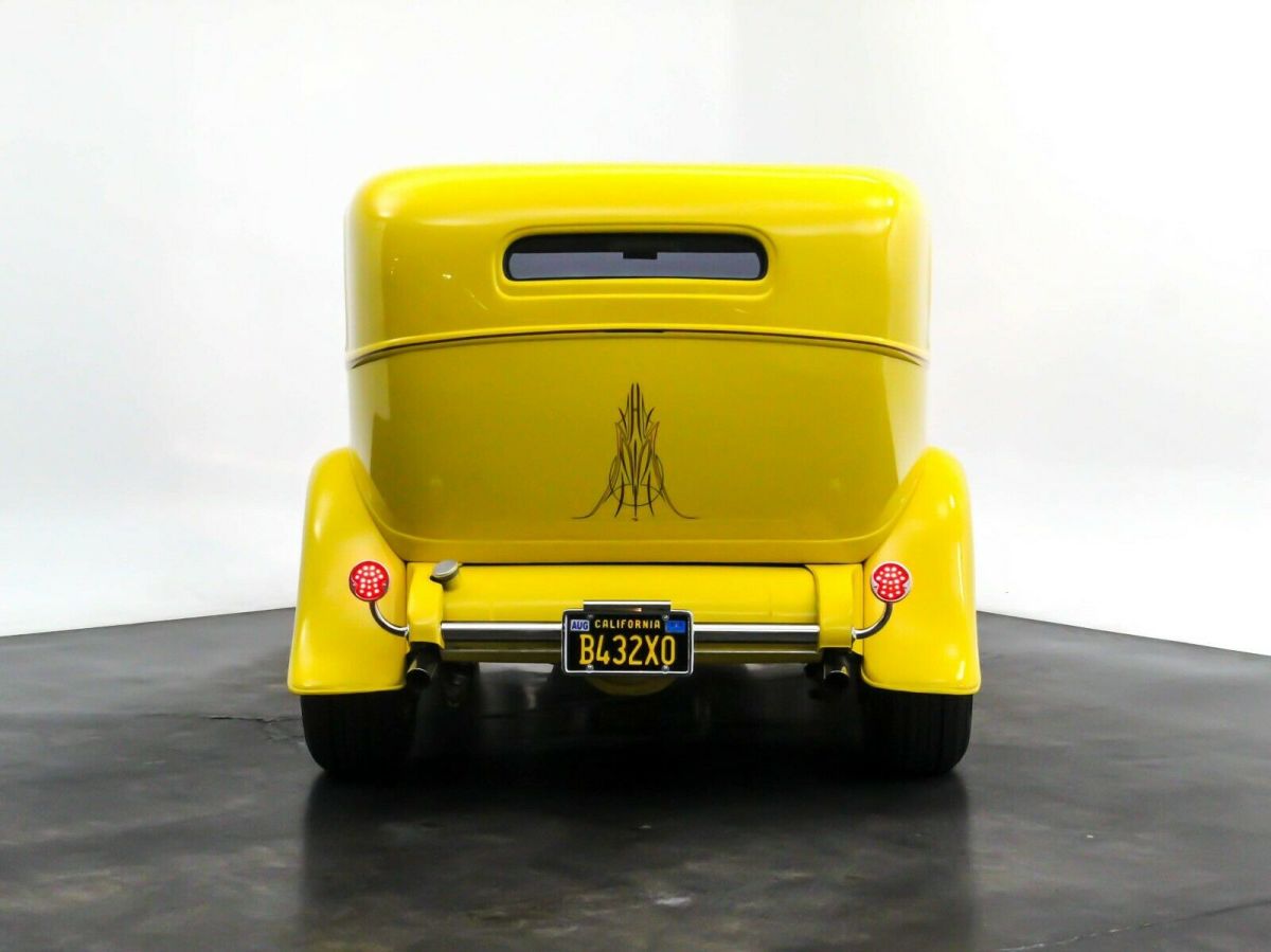 1932 Yellow Ford TUDOR Sedan