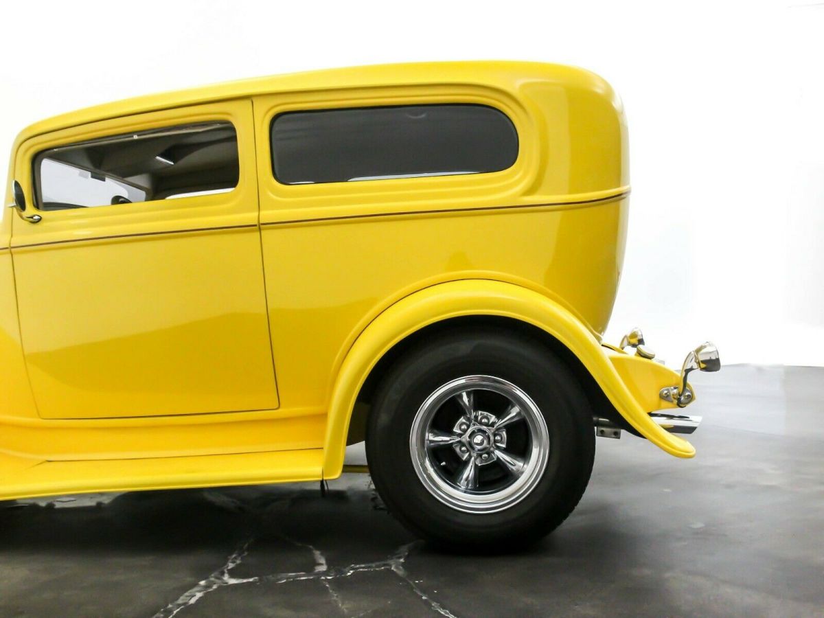 1932 Yellow Ford TUDOR Sedan