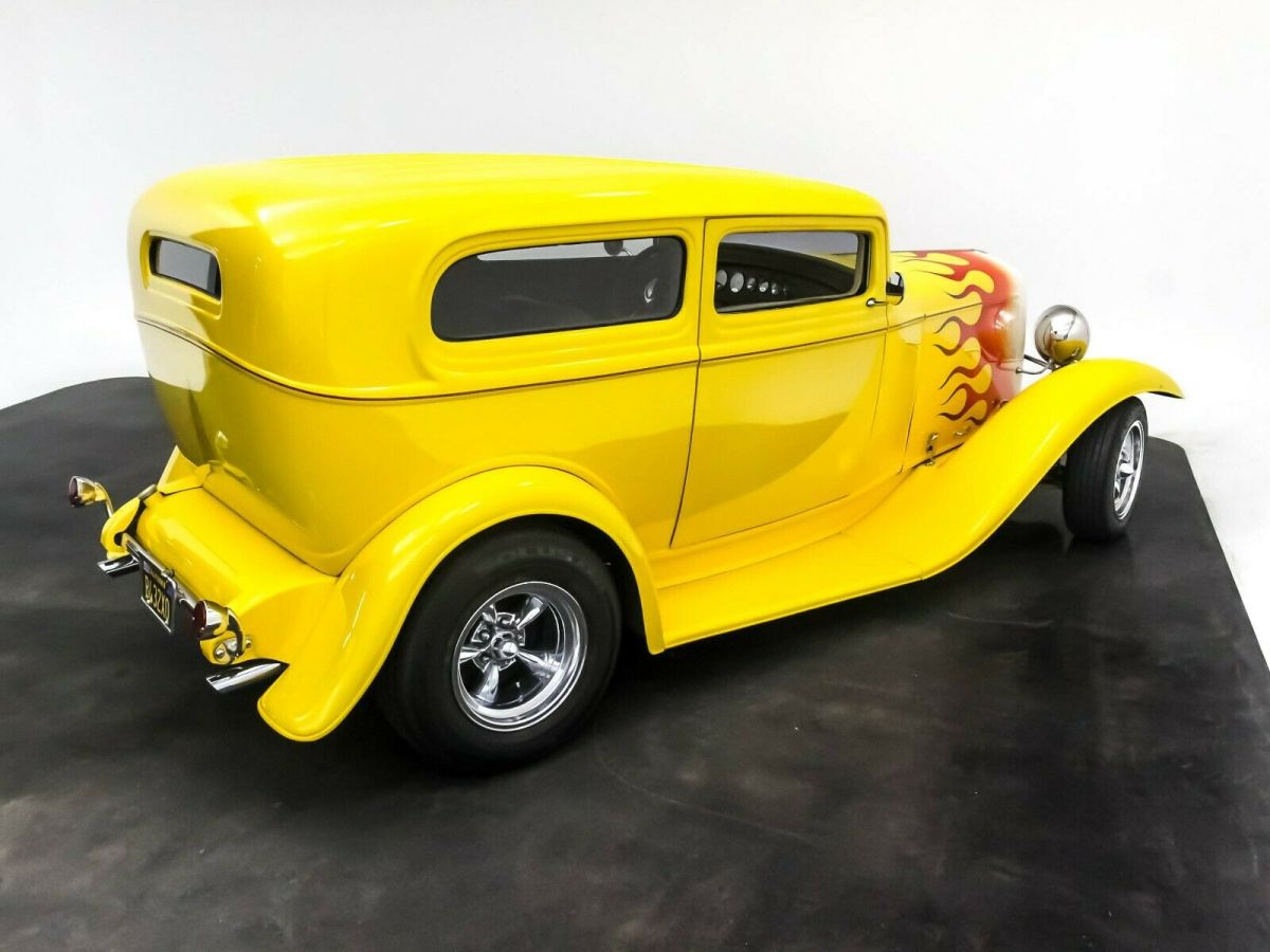 1932 Yellow Ford TUDOR Sedan