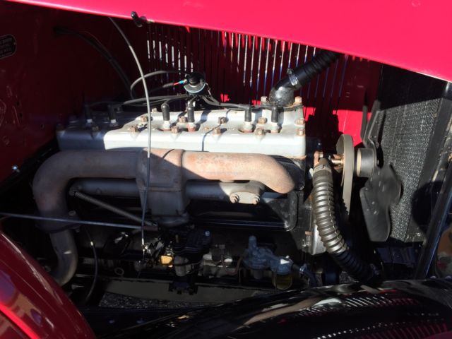 1932 Red Chrysler CI-6 Convertible