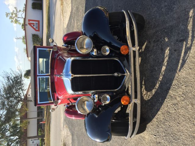 1932 Red Chrysler CI-6 Convertible