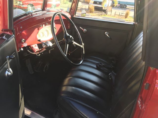 1932 Red Chrysler CI-6 Convertible