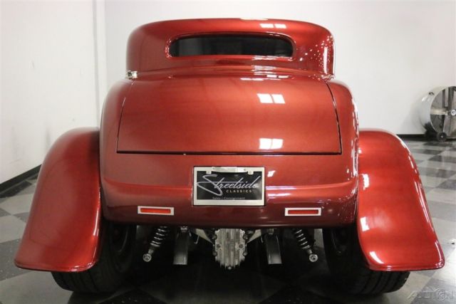 1932 Red Ford 3-Window