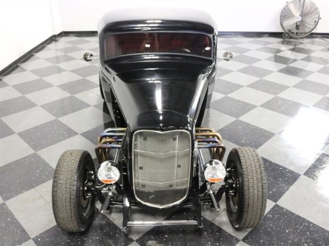 1932 Red Ford 3-Window