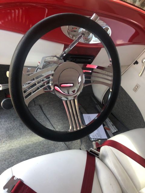 1932 RED Ford HI BOY Coupe