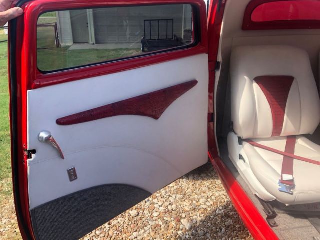 1932 RED Ford HI BOY Coupe