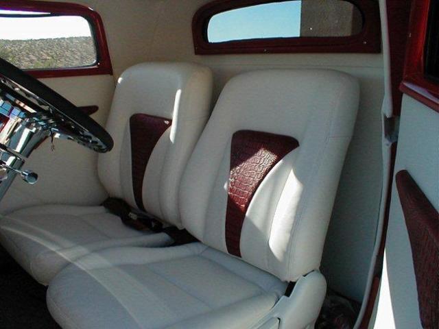 1932 RED Ford HI BOY Coupe