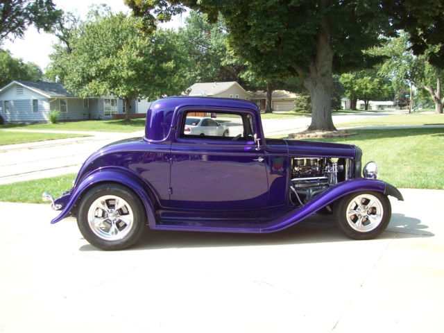 1932 Purple Rhapsody Ford 3 Window Coupe Coupe