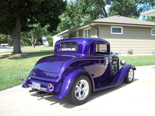 1932 Purple Rhapsody Ford 3 Window Coupe Coupe