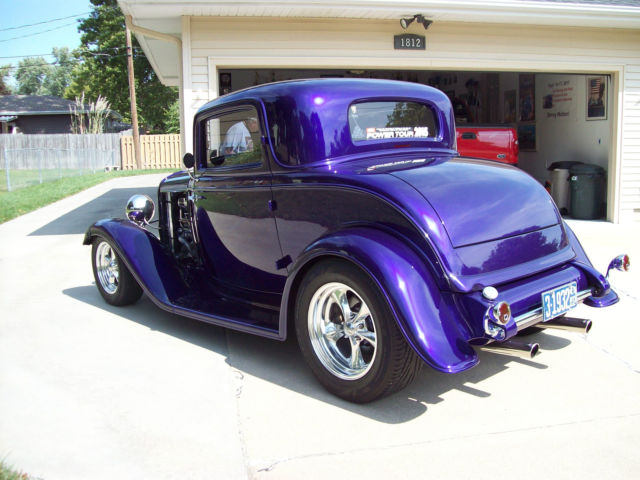 1932 Purple Rhapsody Ford 3 Window Coupe Coupe