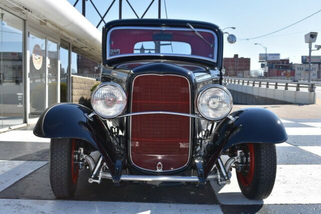 1932 Black Ford 3 Window Coupe