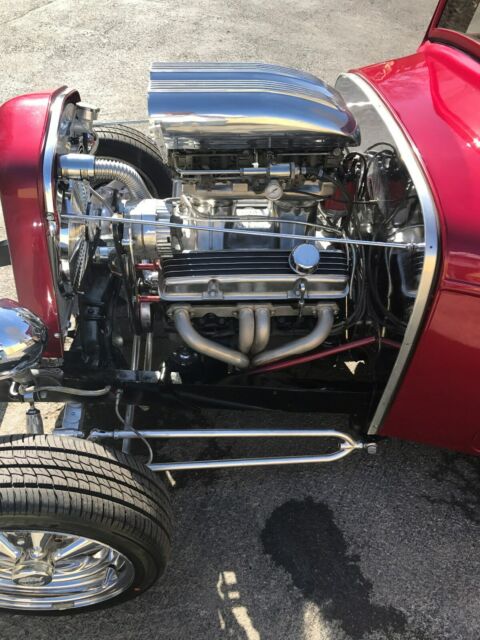 1932 candy apple burgundy Ford 3 window coupe all steel Coupe