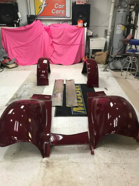 1932 candy apple burgundy Ford 3 window coupe all steel Coupe