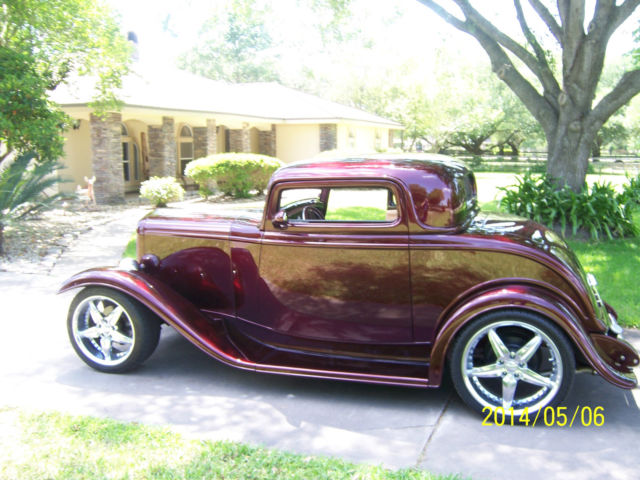 1932 Candy Brandy Wine Ford Other Cab &amp- Chassis