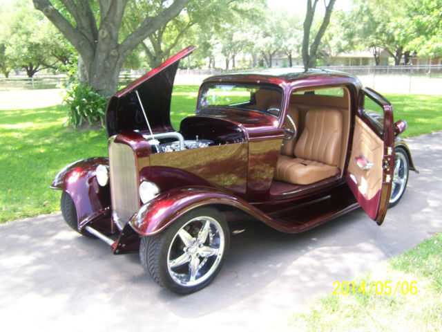 1932 Candy Brandy Wine Ford Other Cab &amp- Chassis