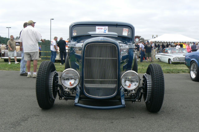1932 Blue Ford 3 WINDOW COUPE Coupe