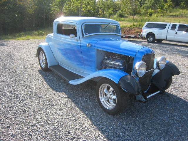 1932 Blue Ford Coupe Coupe