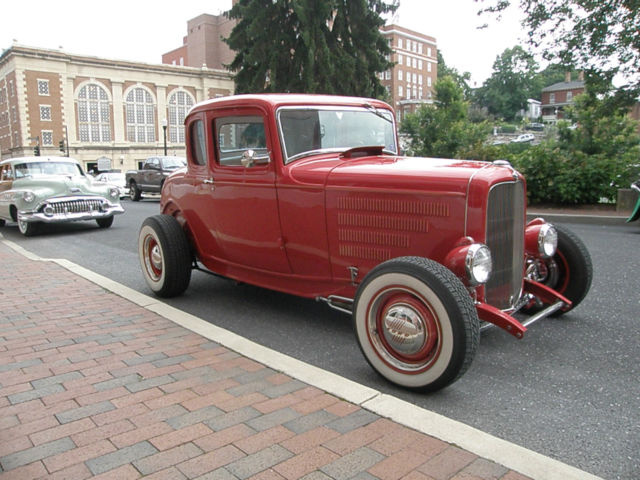 1932 Bright Red Ford Other Coupe